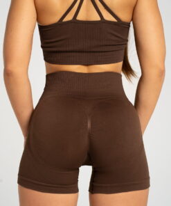 gym glamour trumpi sortai sportui push up dark chocolate