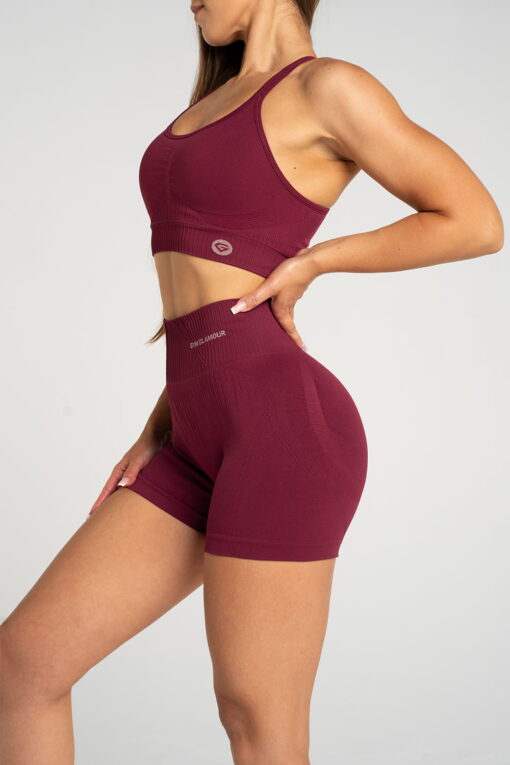 gym glamour trumpi sortai sportui push up merlot