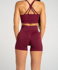 gym glamour trumpi sortai sportui push up merlot