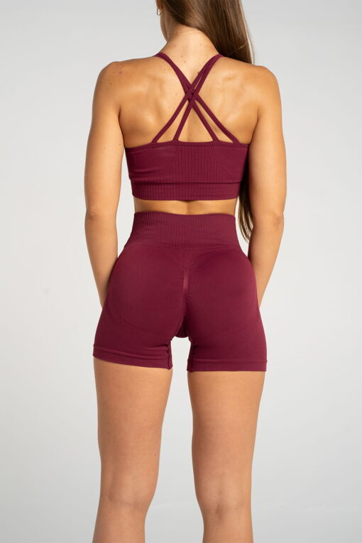 gym glamour trumpi sortai sportui push up merlot