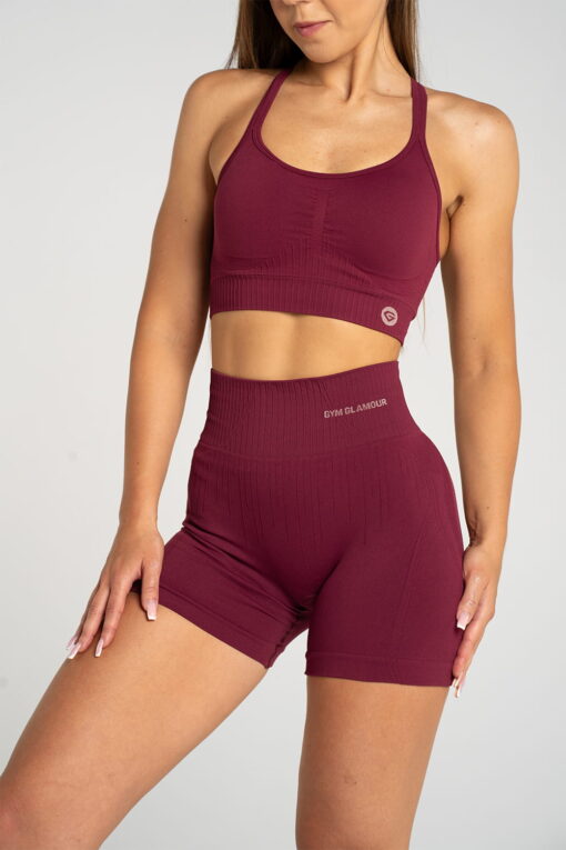 gym glamour trumpi sortai sportui push up merlot