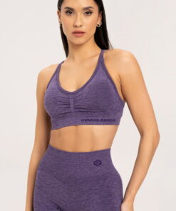 gym glamour liemenele seamless plum