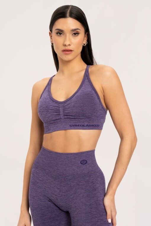 gym glamour liemenele seamless plum