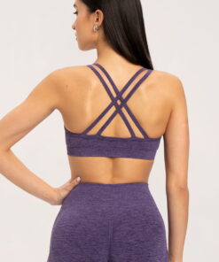 gym glamour liemenele seamless plum