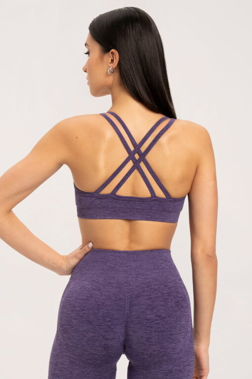 gym glamour liemenele seamless plum