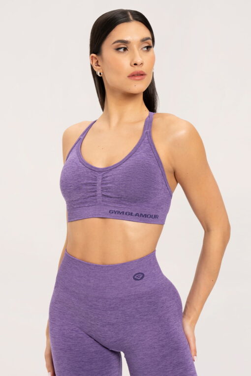 gym glamour liemenele seamless violet