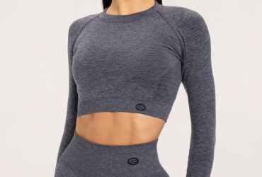 Dark Grey seamless rashguard