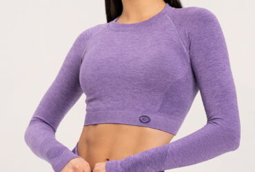 Violet seamless rashguard