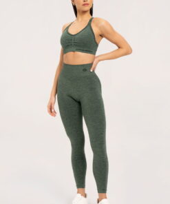 gym glamour tampres seamless push up green