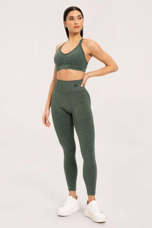 gym glamour tampres seamless push up green