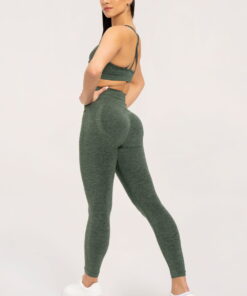 gym glamour tampres seamless push up green