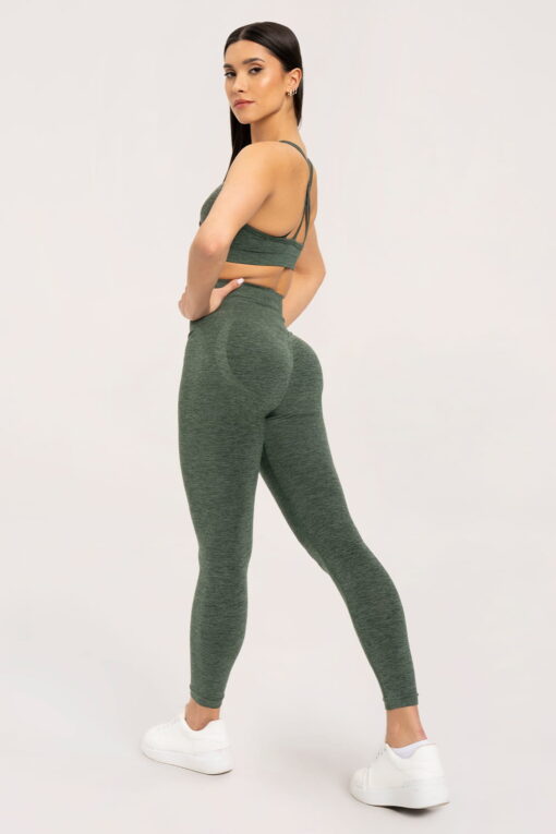 gym glamour tampres seamless push up green