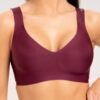 sportine liemenele gym glamour court burgundy