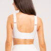 sportine liemenele gym glamour court white