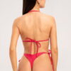 Gym glamour bikinis Triangle top blushed berry