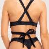 Gym glamour liemenele cross wrap black