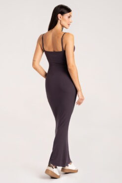 gym glamour suknele maxi flexi mocha