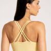 gym glamour push up liemenele sportui butter yellow