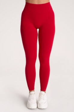 Red Second Skin Push up tamprės