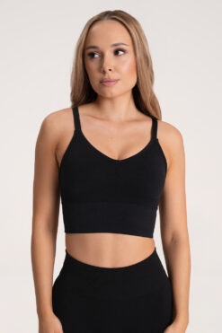 Black Second Skin Mid liemenėlė