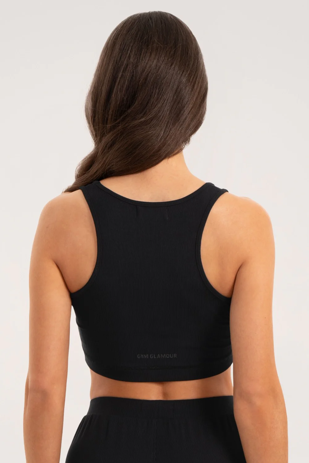 Black Casual Crop top - Image 2