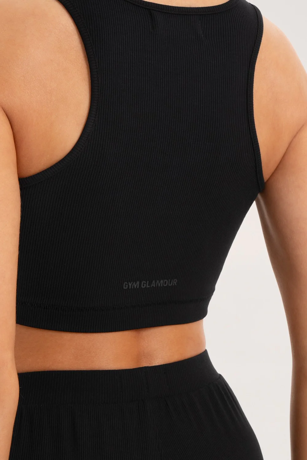 Black Casual Crop top - Image 4