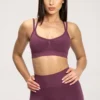 Maroon Fake BBL liemenėlė