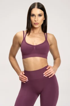 Maroon Fake BBL liemenėlė