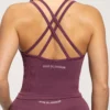 Maroon Fake BBL topas - Image 4